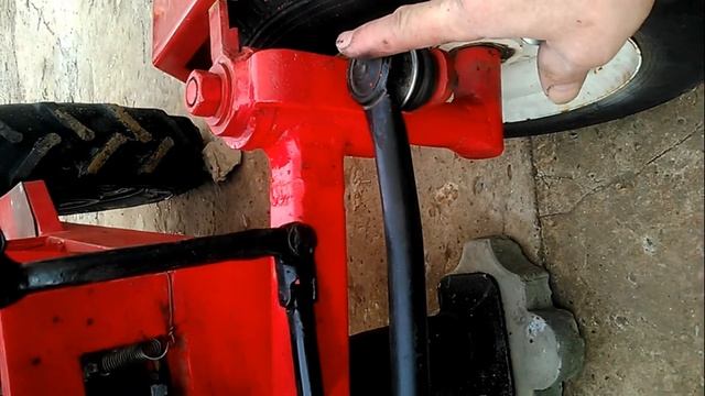 Рулевое управление минитрактора