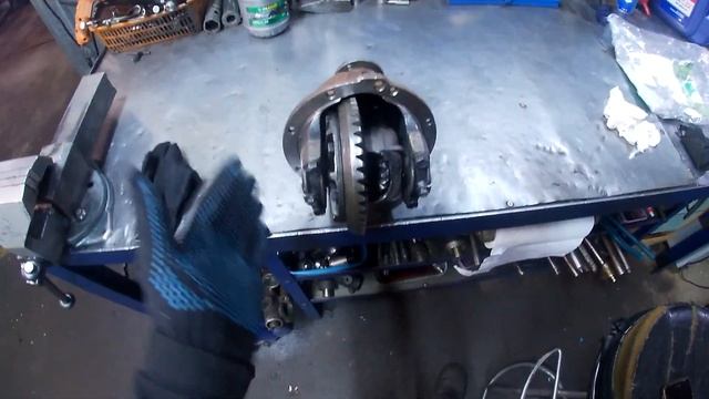 Переборка заднего редуктора на классике, Заварка дифа. Готовим жигу к зимнему дрифту