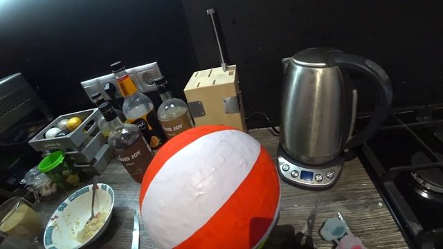 Влог. Новогодний воздушный шар из папье маше своими руками! Поделка.