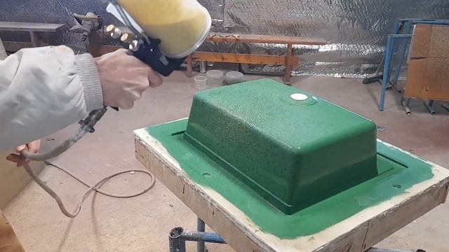 Технология изготовления кухонных моек из литьевого камня. Мастер-класс!