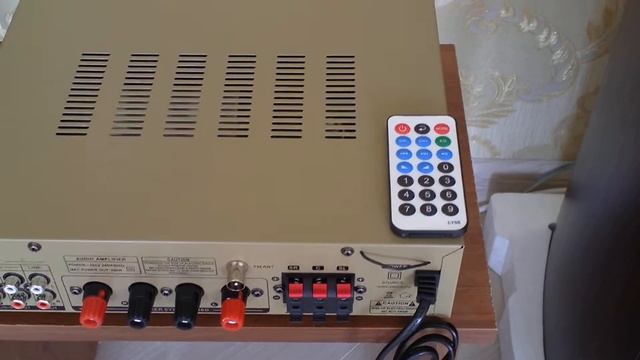 Усилитель Sunbuck AV-580USB/BT обзор