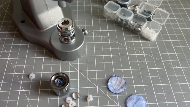 Обтяжка пуговиц прессом ТЕР-2