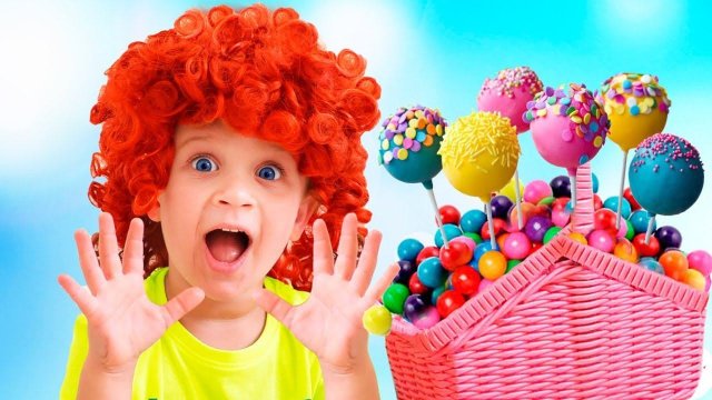 Bad Kid steals Magic CANDY, learn colors with Finger family song for kids