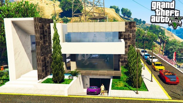 КУПИЛ САМЫЙ ДОРОГОЙ ДОМ В МИРЕ РЕАЛЬНАЯ ЖИЗНЬ В ГТА 5 МОДЫ! ОБЗОР МОДА В GTA 5! ИГРЫ ГТА ВИДЕО MODS