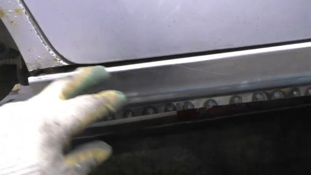 Hyundai Accent замена порогов и арок задних крыльев ч.1