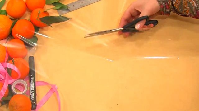 Цветные сны. Венок из мандаринов. 10.01.2018