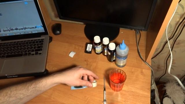 Как заправить картридж canon PG-445, CL-446