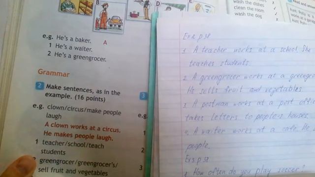 Spotlight 4. Учебник страница 38 упражнение 2