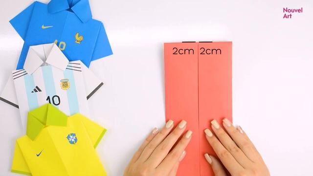 FIFA World Cup ? 2022 | how to make a T-shirt jersey | origami | paper craft