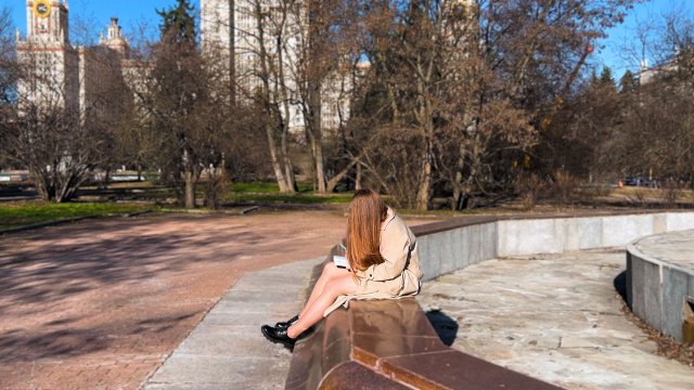 Прогулка по территории МГУ ?? Московский государственный университет