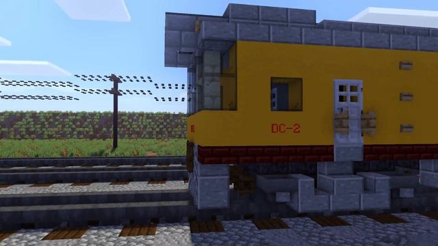 Big Boy 4005 Wreck in Minecraft Animation