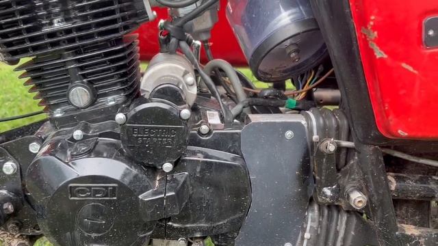 Мотоцикл ИЖ с китайским мотором 250кубов точнее два