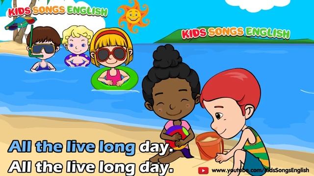 Kids learn English through songs: In the Summer Sun  | Kid Song | Elephant English
