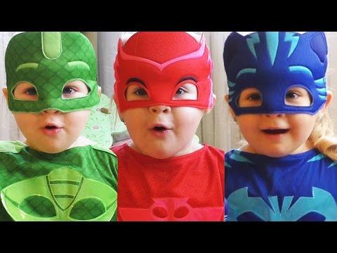 Герои в Масках ПРЕВРАЩЕНИЕ Pj masks Маленькие Супергерои у нас Дома Видео для Детей Герои в Масках
