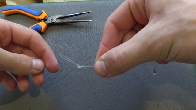 Как сделать двойной поводок из флюрокарбона? Быстро и надёжно!