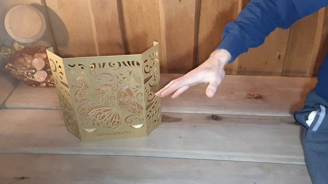 Обзор на шикарную вещь?! Соляной светильник в баню. От Руста Иди-в-Баню