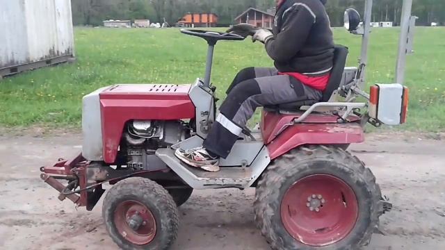 Обзор КМЗ-012 трактор