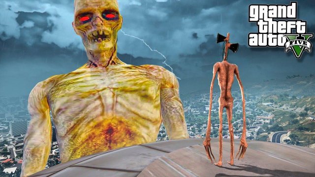 СИРЕНОГОЛОВЫЙ НАШЕЛ СВОЕГО ОТЦА В ГТА 5 МОДЫ! ДРЕВНИЙ СИРЕНОГОЛОВЫЙ ОБЗОР МОДА В GTA 5! GTA 5 MODS