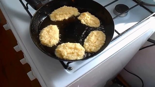 ОЛАДЬЯ  из  Пшённой каши.