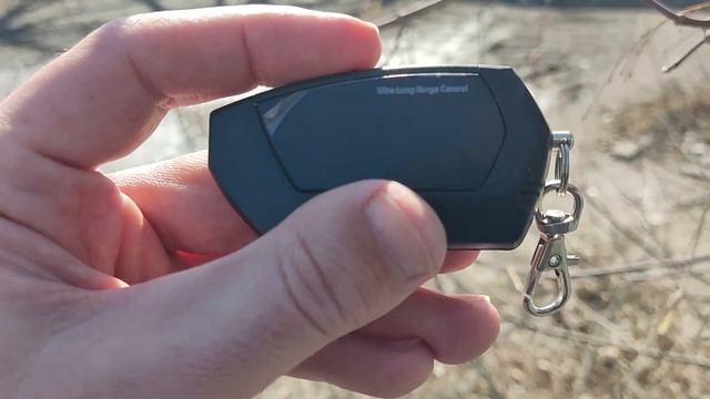 Тестирую дальность брелока D-027 Lora от Pandora DX-9X Lora