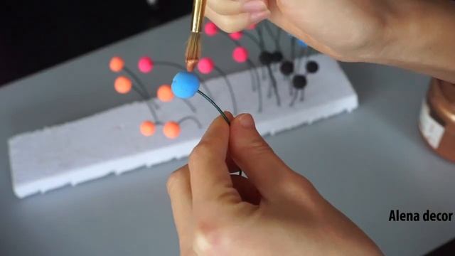 Простой способ сделать ягоды своими руками, сахарные ягодки, DIY