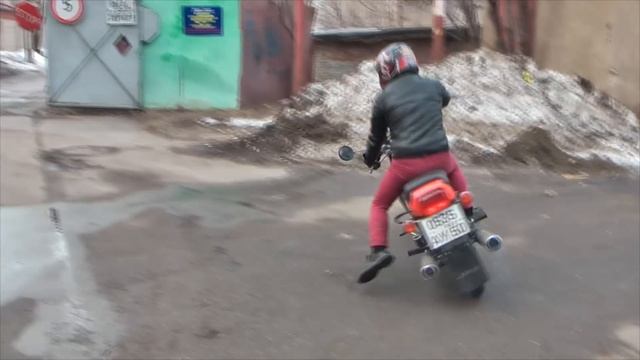 покатушка на Яве 638 (Jawa 638)