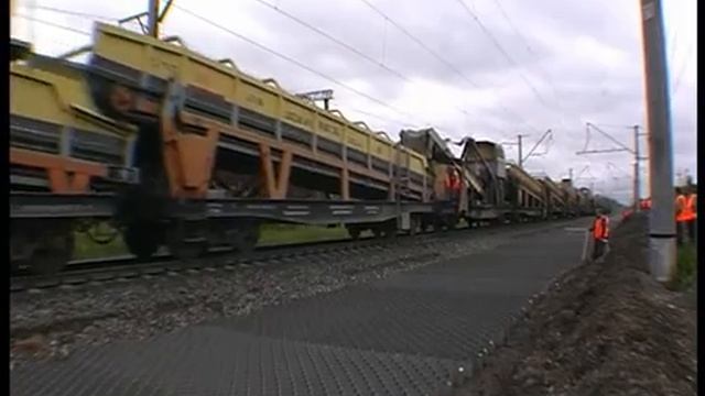 Северная ДРП укладка георешетки