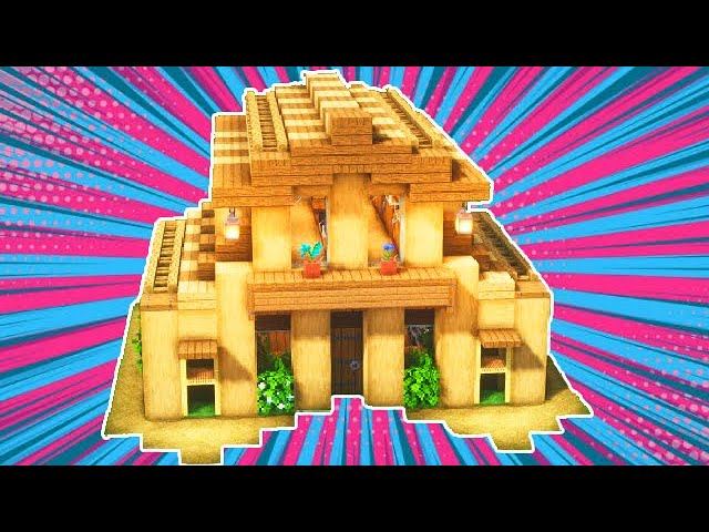 КАК ПОСТРОИТЬ СТАРТОВЫЙ ДОМ В МАЙНКРАФТЕ??Minecraft