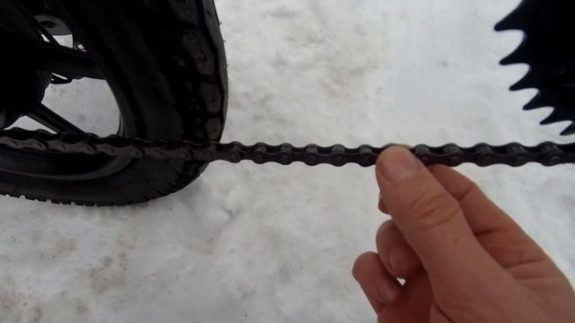 Kugoo v1 электровелосипед  установка замена большой звездочки с 38 на 52 зуба для большей скорости!