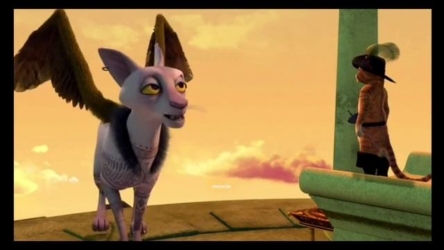 ПРИКЛЮЧЕНИЯ КОТА В СОПОГАХ: Смешные моменты