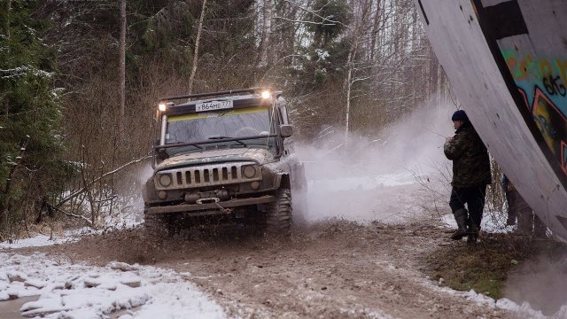 Экспедиция к аномальному шару. Prado, SsangYong, Opel, УАЗ, Нива. Бездорожье .