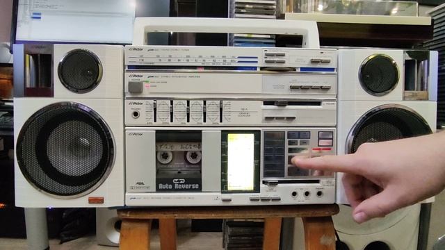 Victor (JVC) PC - 55 White #victor #JVC #cassette #player #recorder #pc55