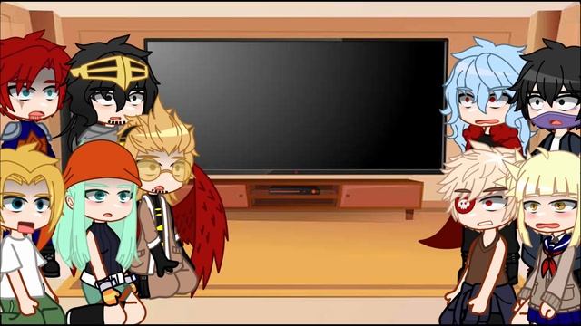 MHA VILLAIN ( + pro heroes) react to Midoriya | mha | bnha | memes | Part2