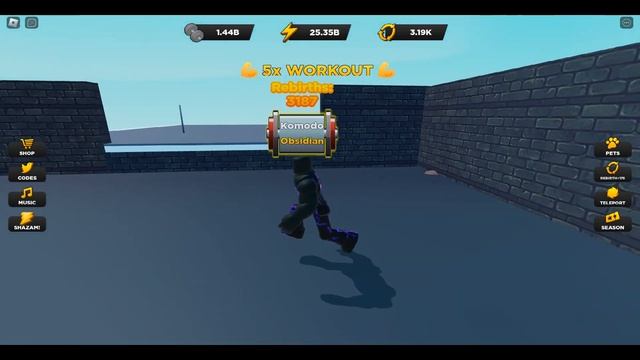 GETTING OVER 1B STRENGTH IN ROBLOX STRONGMAN SIMULATOR!?!?(WORLD RECORD) ?