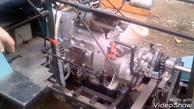 Самодельный мини трактор "ДНЕПР-1"