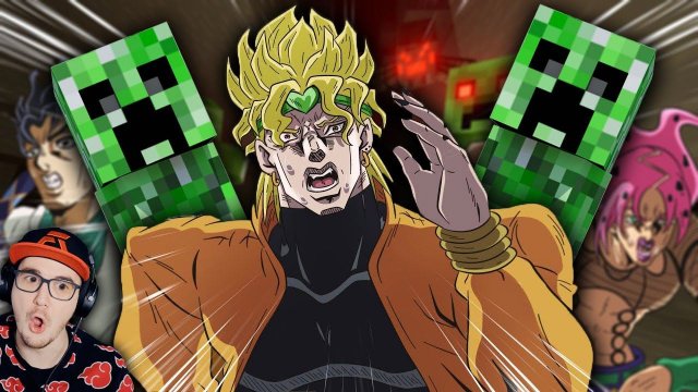 ДжоДжоКрафт ► Джо Джо и МАЙНКРАФТ ( JoJoCraft Minecraft ЖОЖО Жо Жо ) #2 | Реакция