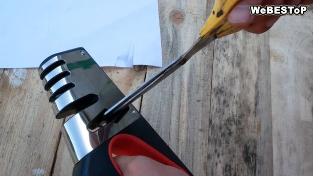 Заточка ножниц с Алиєкспресс | Проверяю точилку для ножниц из Китая.