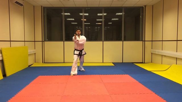 До-Сан Туль Обучение Тхэквондо (5 туль, на зелёный пояс)