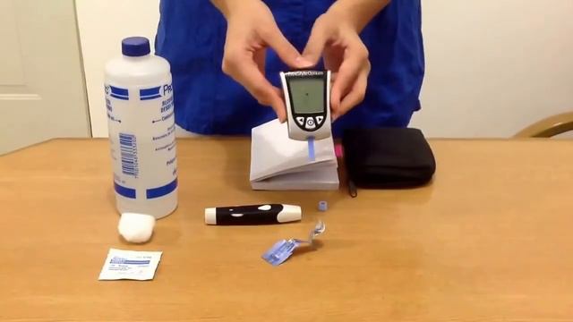 Настройка и работа с глюкометром FreeStyle Optium