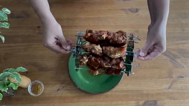 Шашлык в аэрогриле простой и вкусный рецепт
