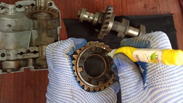 Балансировочный вал 2AZ-FE, 2AR-FE ремонт демпферных подушек.