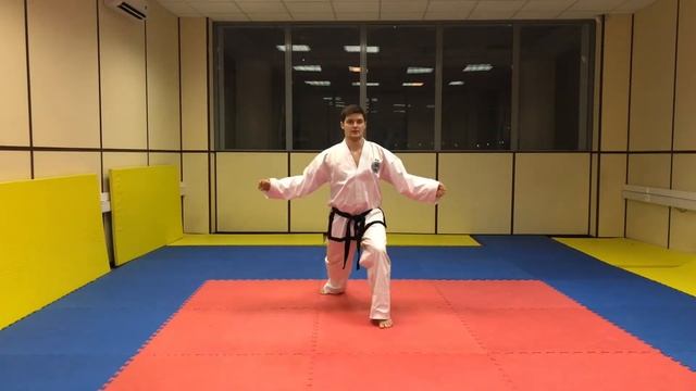 Вон-Хё Туль Обучение Тхэквондо (6 туль, на синюю полоску)