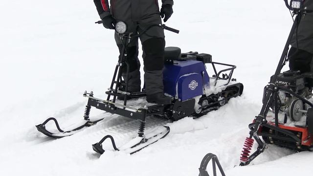 Сравнить не сравнимое. Часть 2. Буксировщик 380, Буксировщик 500, снегокат.