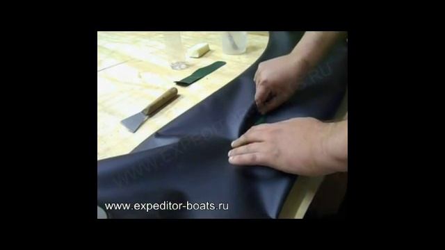 7. Как заклеить разрыв или порез в баллоне надувной лодки