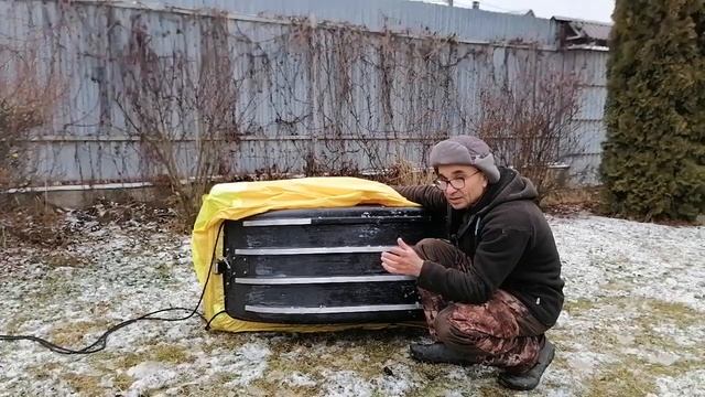 Доработка санок для рыбалки