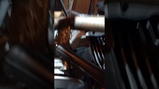 монтаж лифан20сил на буран, глушитель.