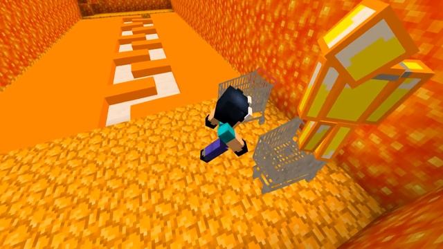 НУБ ЗАТРОЛЛЕН НЕВИДИМЫМ ПРО Майнкрафт, но Нубик Совершил Побег из Лавовой Тюрьмы Ловушка ! ТРОЛЛИНГ