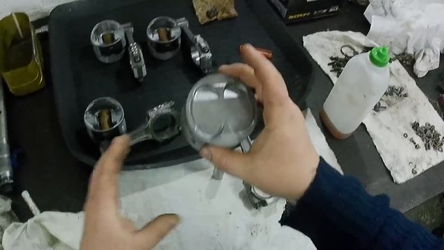 Капитальный ремонт двигателя лада приора переделка в 124 часть 2 сборка