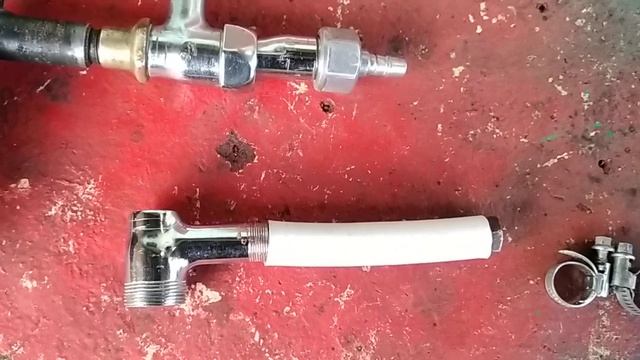 Как сделать газовую горелку из паяльной лампы.