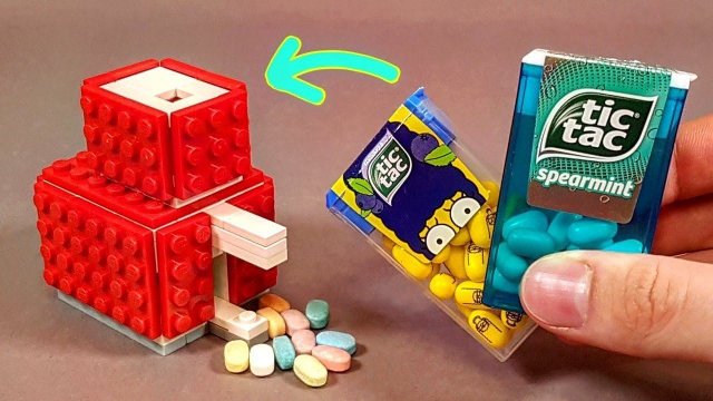 Как сделать Диспенсер-Рулетку из Лего !